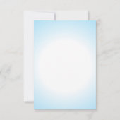 第50誕生日の幸せな顔のパーティの招待状 招待状 (裏面)