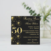 第50誕生日の招待状 招待状 (スタンド正面)