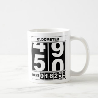 第50誕生日のOldometerのマグ コーヒーマグカップ