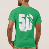 第50誕生日のTシャツ Tシャツ (裏面)