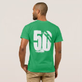 第50誕生日のTシャツ Tシャツ (裏面フル)