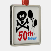 第50誕生日オーナメント メタルオーナメント (右)