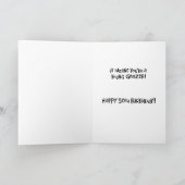 第50誕生日カード（Geezer用） カード (内部)