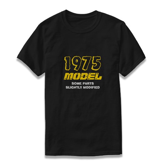 第50誕生日ギフトおもしろいブラックTシャツ男性へ Tシャツ