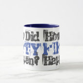 第50誕生日ギフト。どうして50か? マグカップ (中央)