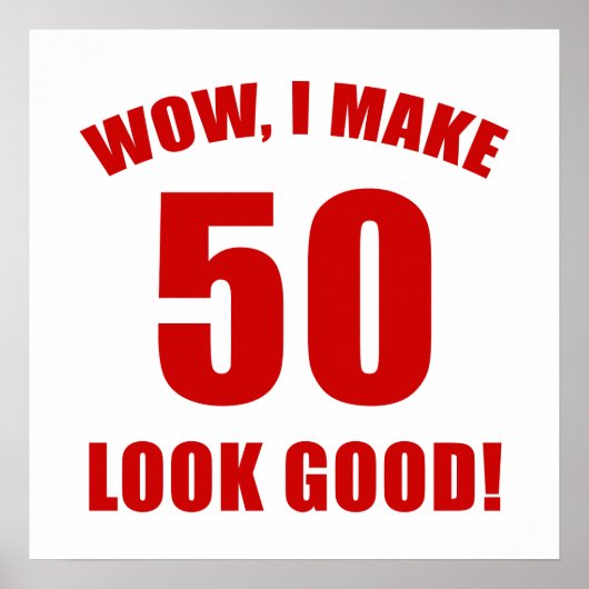 第50誕生日ギフト(r) ポスター (正面)