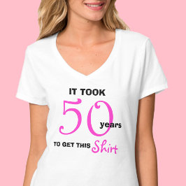 第50誕生日ギフトfor Women T Shirt おもしろい - Tシャツ