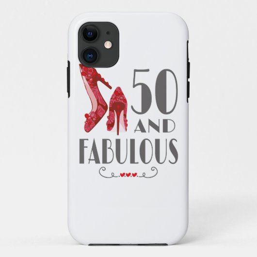 第50誕生日ギフトIm 50と素晴らしいギフト Case-Mate iPhoneケース (裏面)