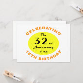 第50誕生日ギャグギフト カード (正面/裏面インサイチュ)