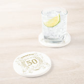 第50誕生日ギャグギフト コースター (側面)