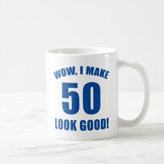 第50誕生日ギャグギフト(b) コーヒーマグカップ (右)