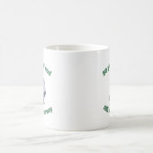 第50誕生日ゴルファーGagギフト コーヒーマグカップ (中央)