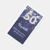 第50誕生日ネイビー・ブルー・シルバー・スターズ (コーナー)