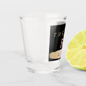 第50誕生日パーソナライズされたショットグラス ショットグラス (左)