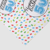 第50誕生日フェスティバルカラフルティッシュペーパー 薄葉紙 (詳細)