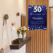 第50誕生日ブルーシルバースターズ歓迎パーティー ポスター