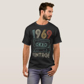 第50誕生日プレゼントのヴィンテージの1969年のTシャツ Tシャツ (正面フル)