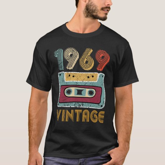 第50誕生日プレゼントのヴィンテージ1969年 Tシャツ (正面)