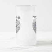 第50誕生日プレゼント フロストグラスビールジョッキ (中央)