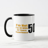 第50誕生日プレゼント マグカップ (左)