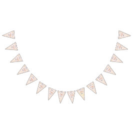 第50誕生日ミニマモダンリストフェイク金ゴールドグリッター バンティングフラッグ