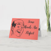 第50誕生日レトロハゲサンゴ カード (正面)