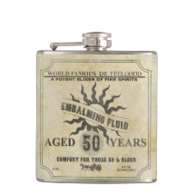 第50誕生日ヴィンテージユーモアのフラスコ