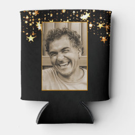 第50誕生日写真テンプレート応援とビール 缶クーラー