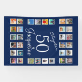 第50誕生日写真集第50章 横断幕 (横)