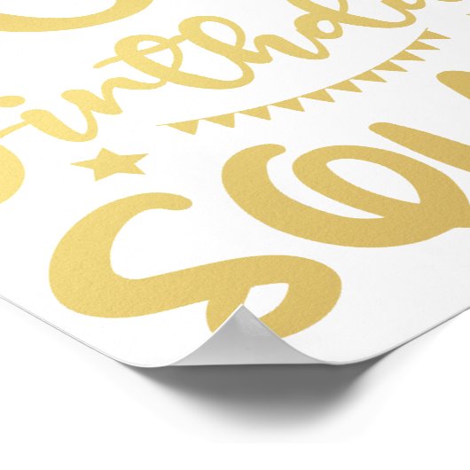 第50誕生日分隊50パーティー乗組員 ポスター (角)