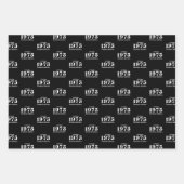 第50誕生日包装紙 ラッピングペーパーシート (正面3)