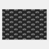 第50誕生日包装紙 ラッピングペーパーシート (正面2)