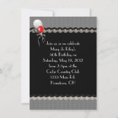 第50誕生日招待状 招待状 (裏面)