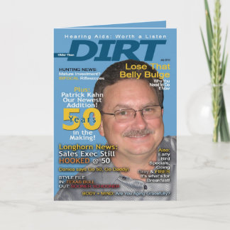 第50誕生日招待状 招待状