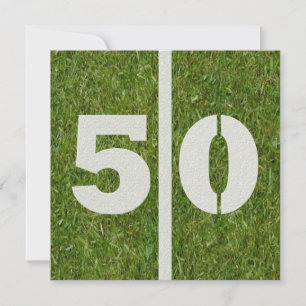 第50誕生日招待状 招待状