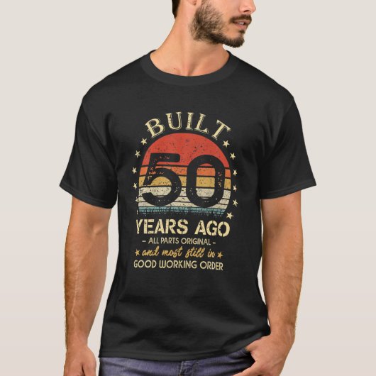 第50誕生日花贈り生まれ物3月 Tシャツ (正面)