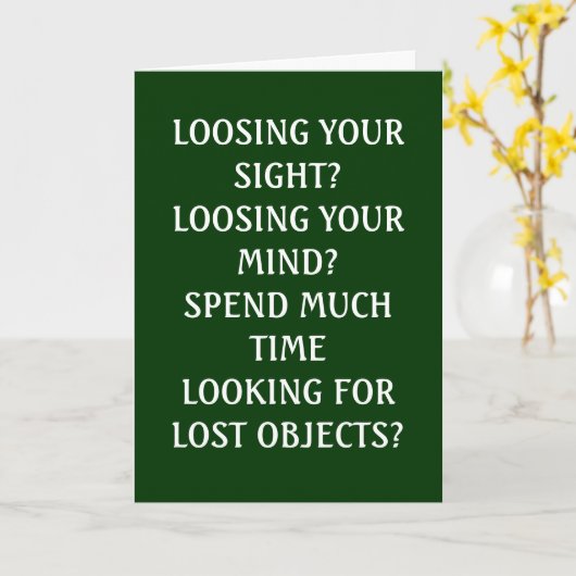 第50誕生日論理 カード (黄色い花)