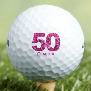第50誕生日贈り物 – フローラ記念 ゴルフボール