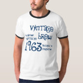 第50誕生日1963または任意の年のヴィンテージ醸造G230 Tシャツ (正面)