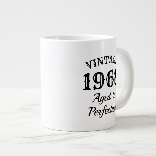 第50誕生日1968特大ジャンボマグギフト ジャンボコーヒーマグカップ (正面右)