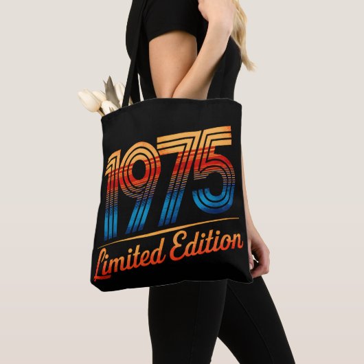 第50誕生日1975年限定版 トートバッグ (クローズアップ)