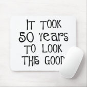 第50誕生日、よいこれを見る50年! マウスパッド (マウス)