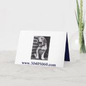 第50誕生日 カード (裏面)