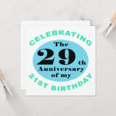 第50誕生日 カード (正面/裏面インサイチュ)