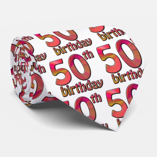 第50誕生日 ネクタイ (ロール)