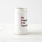 第50誕生日 ビールジョッキ (中央)