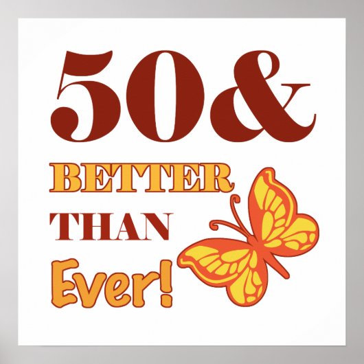 第50誕生日 ポスター (正面)