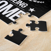 第50誕生日(素晴らしい50あ年間の) ジグソーパズル (側面)