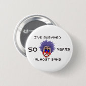 第50誕生日 缶バッジ (正面&裏面)