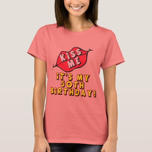 第50誕生日 Tシャツ (正面)
